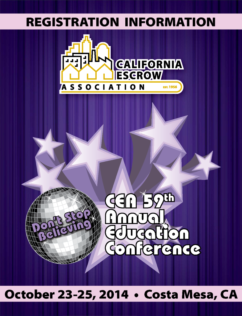 California Escrow Association 59th Annual Educational Conference