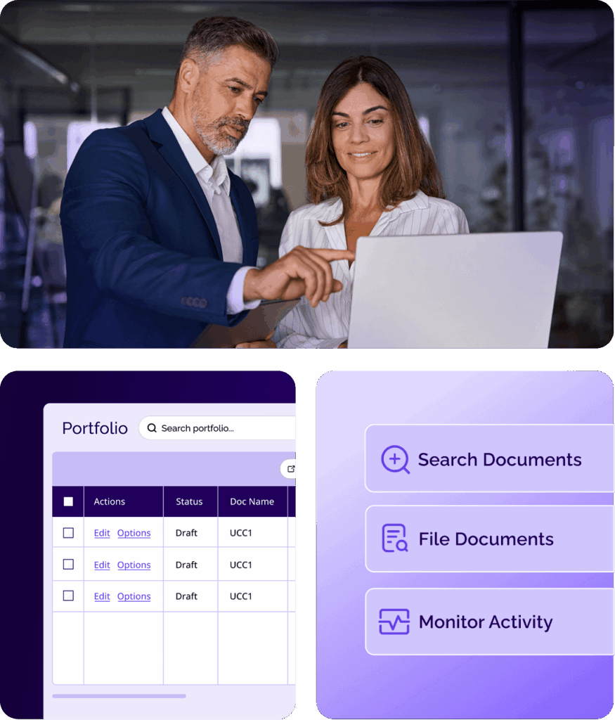 ficoso platform UI elements